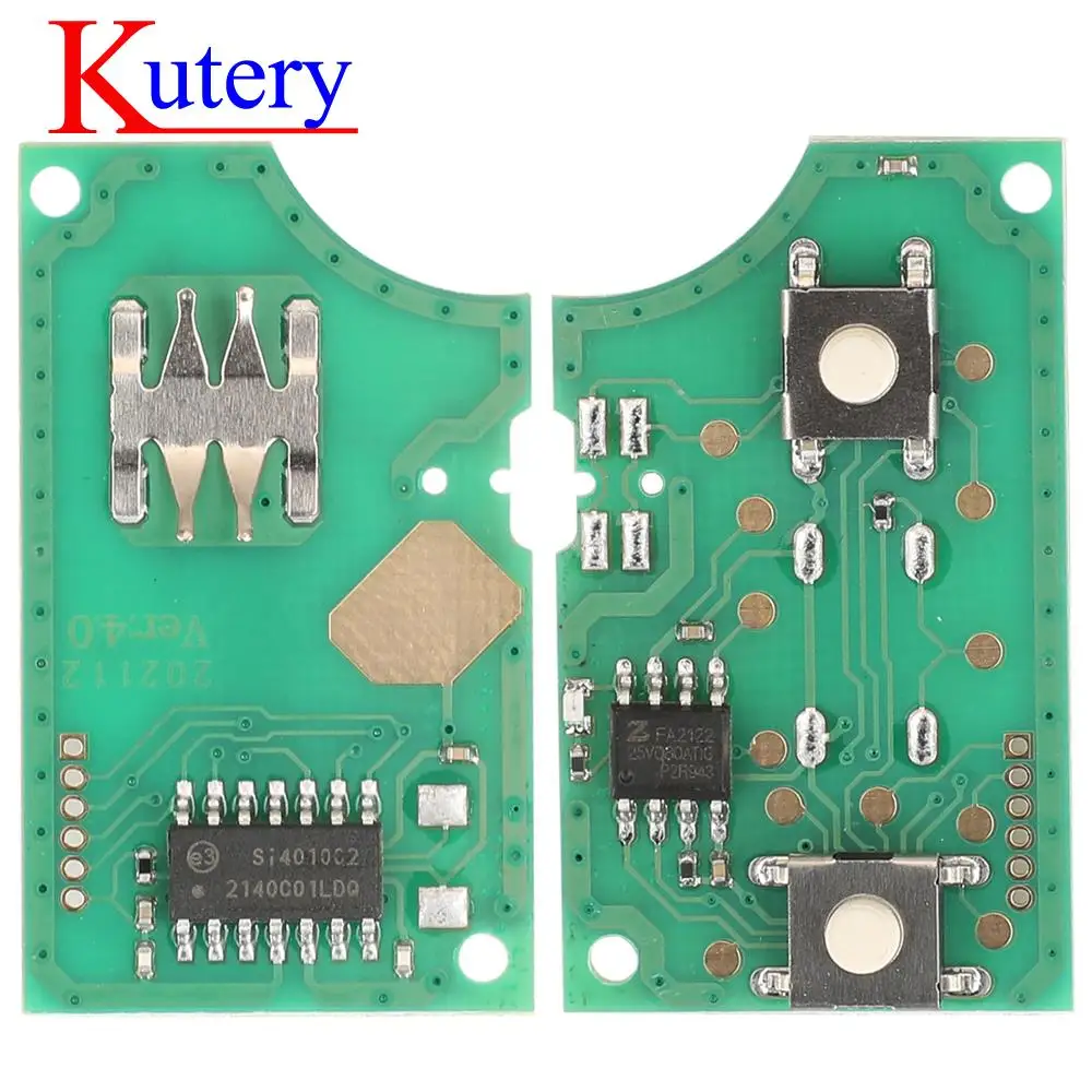 Jingyuqin 433MHZ 1J0959753AG 1M0959753E 2BTN inteligentny klucz zdalny obwód drukowany Fob dla VW/VOLKSWAGEN Beetle Bora Golf Passat Polo