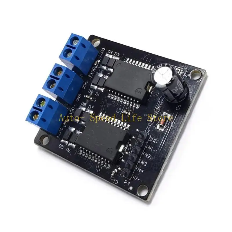 02DA MC33886 Xe robot đầu ra 4 chiều 6.5-24V Động cơ Bước lái xe mô-đun động cơ Mô-đun