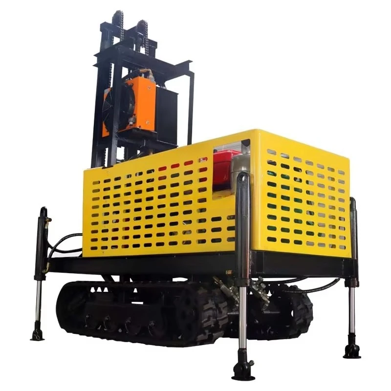 آلة الحفر المحمولة 100 متر جهاز حفر آبار المياه الصغيرة البناء آلة حفر آبار المياه المحمولة المورد