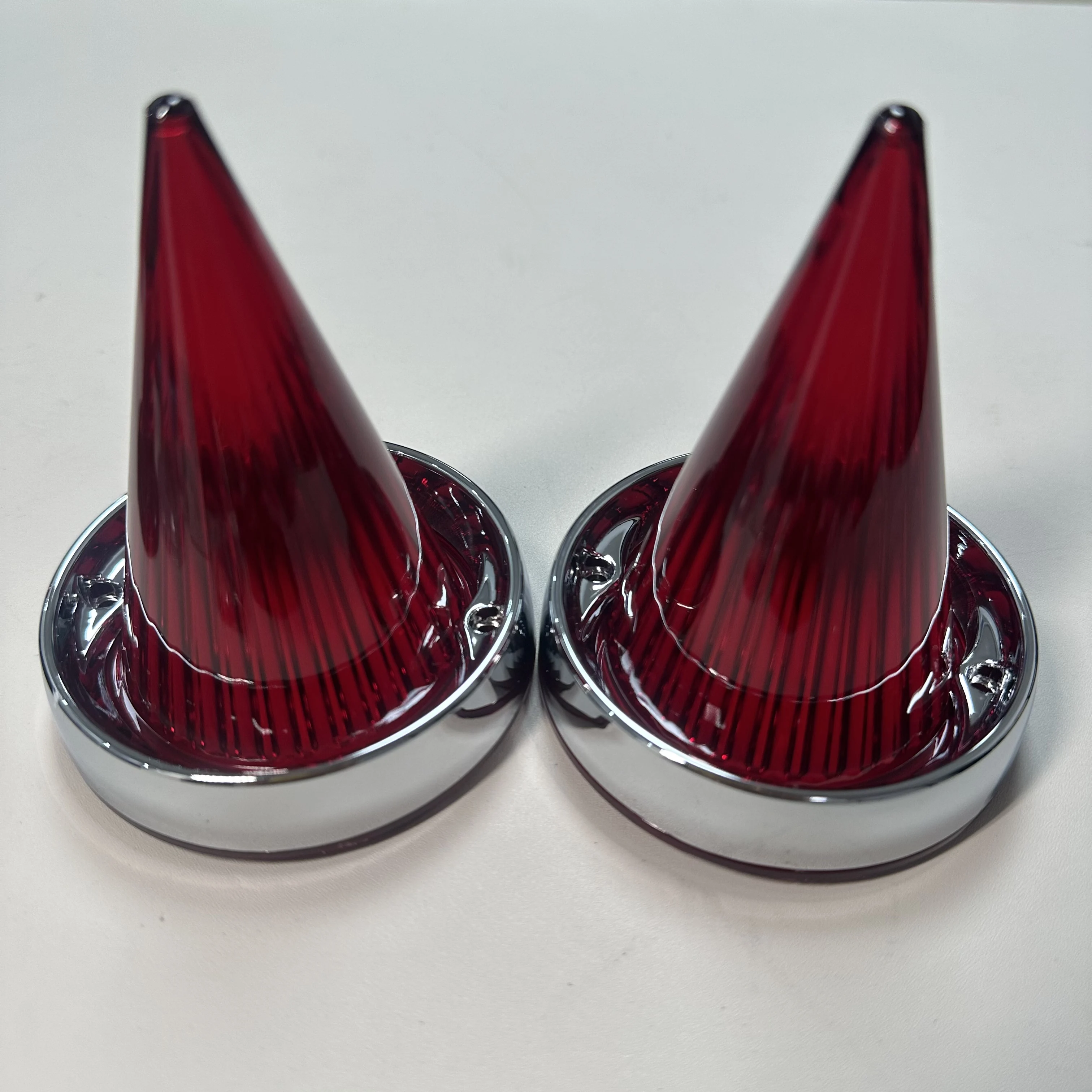 Paar Motorcycle Indicator Lens Cover Richtingaanwijzer Cap Voor Harley Touring Road Glide Road King Electra Tour Glide 1986-2021