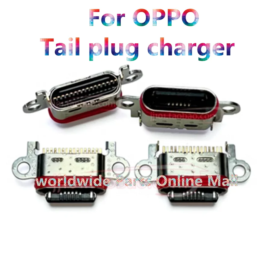 10pcs-100pcs For OPPO Reno4pro Reno3pro Reno5pro+ Reno6 Reno7  RenoACE2 Reno5pro Reno3z  USB Charging Connector Plug Dock Socket