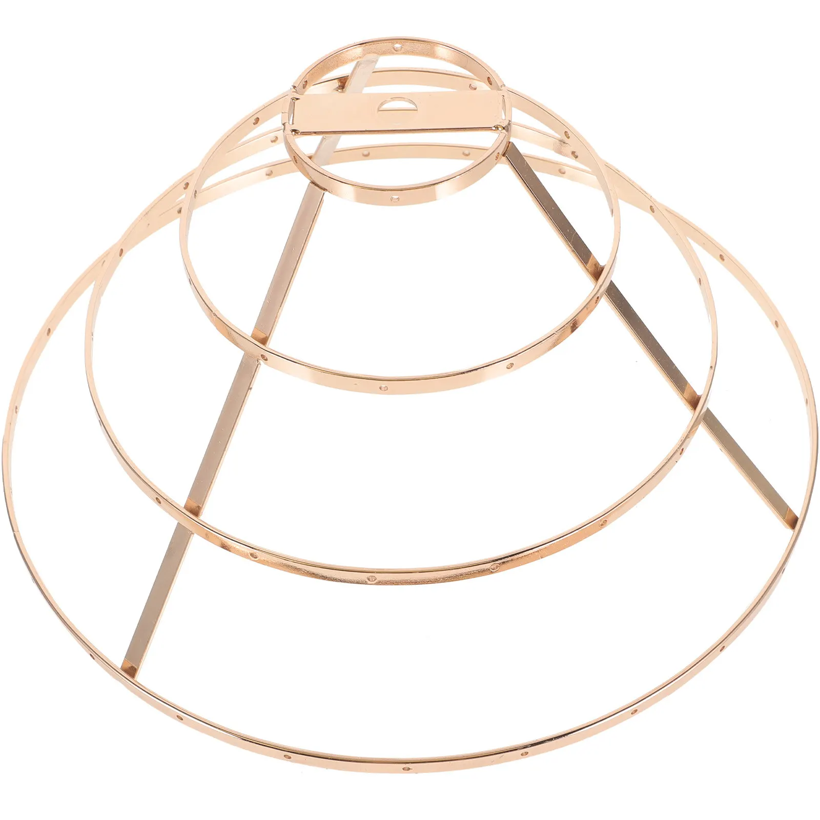 

Металлическая рама для абажура, прочная основа для изготовления абажуров своими руками, кронштейн для настольной лампы, комплектующие для DIY