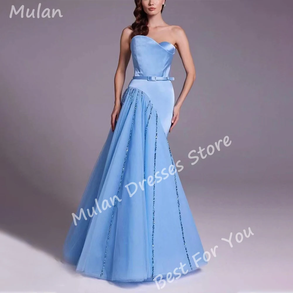 

Customized Long Evening Dresses for Women Elegant Floor-Length Asymmetrical Special Events Prom Party Wedding Gala Gown 2025