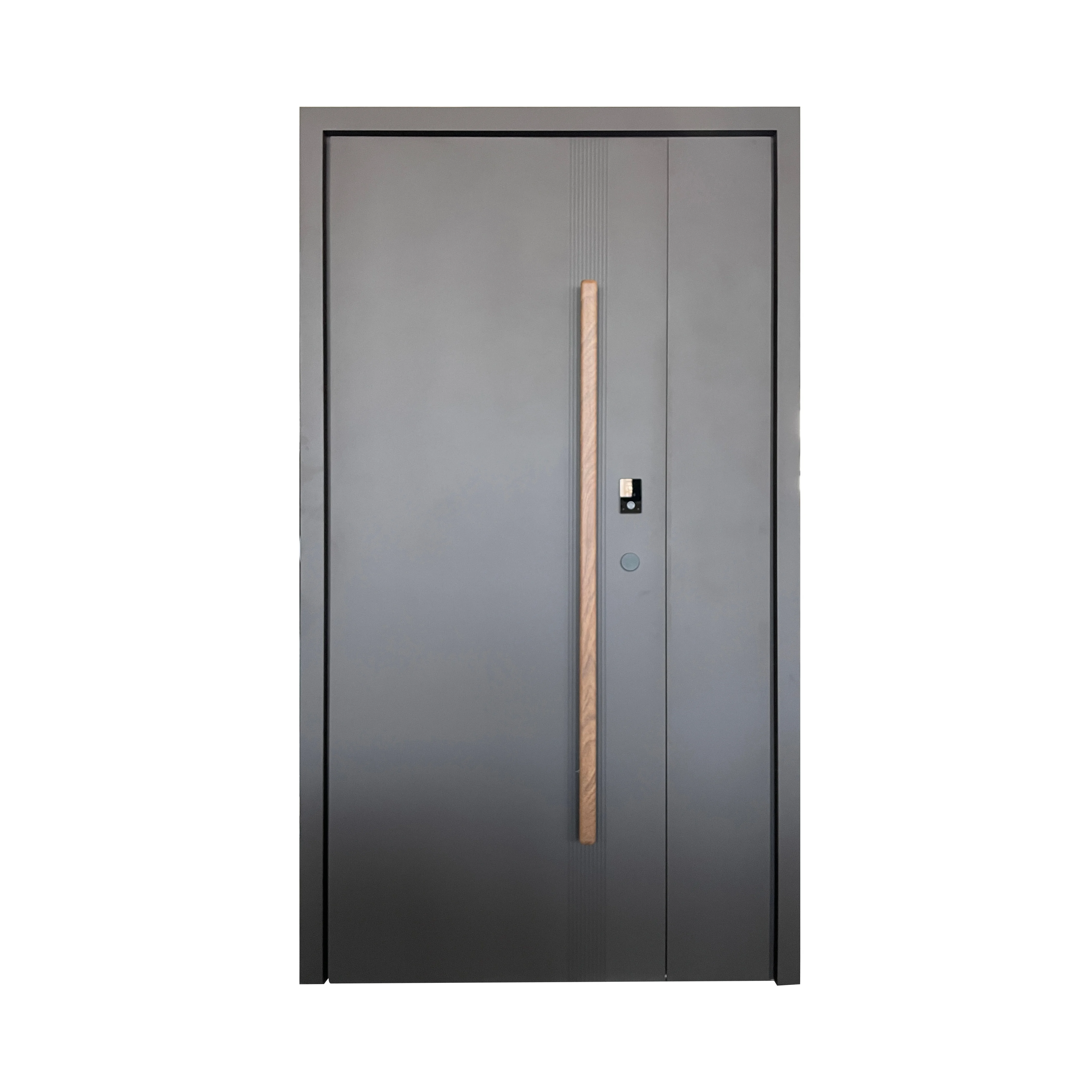 

New Trend Exterior Cast Aluminum Entrance Door for House Modern Security Front Entry Doors