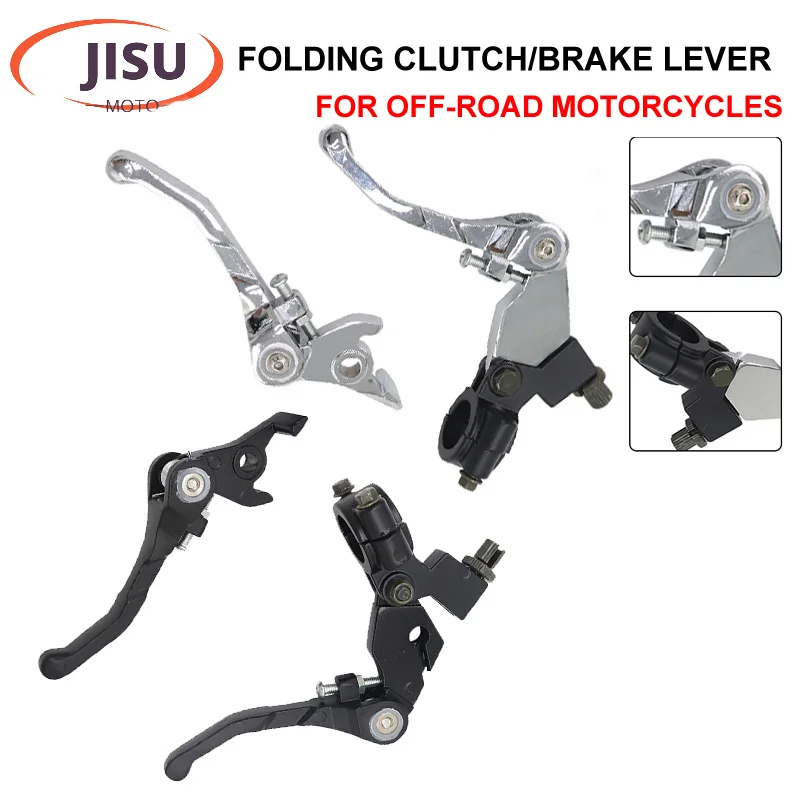 Folding Brake Clutch Lever Set For Motorcycle Pit Dirt Bike ATV Quad 50cc 110cc 125cc 140cc 160cc 200cc Pit Pro Xmotos BSE KAYO