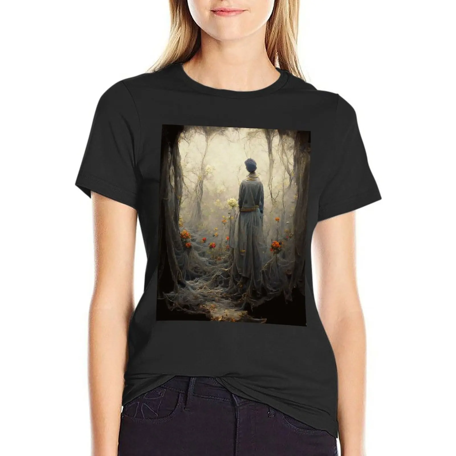 Her Secret Path T-Shirt summer clothes hippie clothes Women's t-shirt