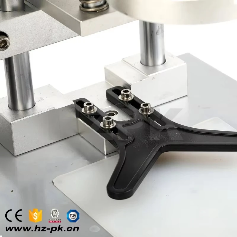 HZPK DHZ-450B Semi Automatic Electric Plastic Glass Bottle Cans Jar Screwing Capping Sealing Packing Machine