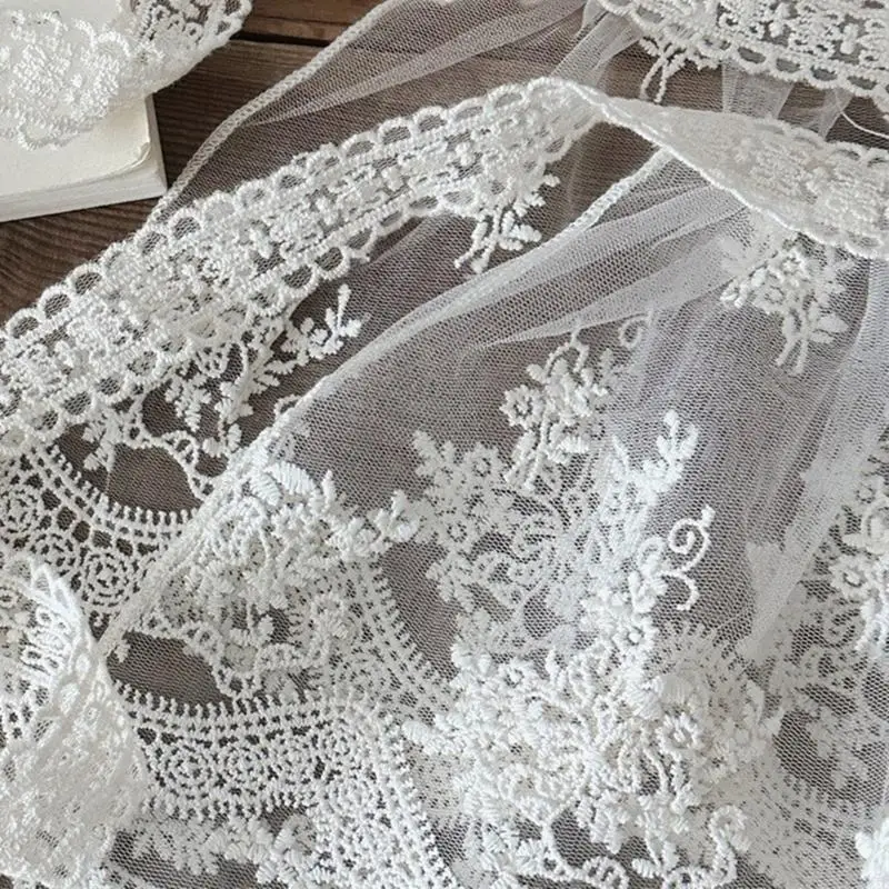 

Wxtd White Lace Flower Patter