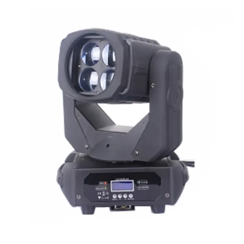 for V-LM254 4x25W LED Moving Head Light Stage Beam Effect KTV Bar Disco Party DJ Lighting Equipment Professional Show Lights