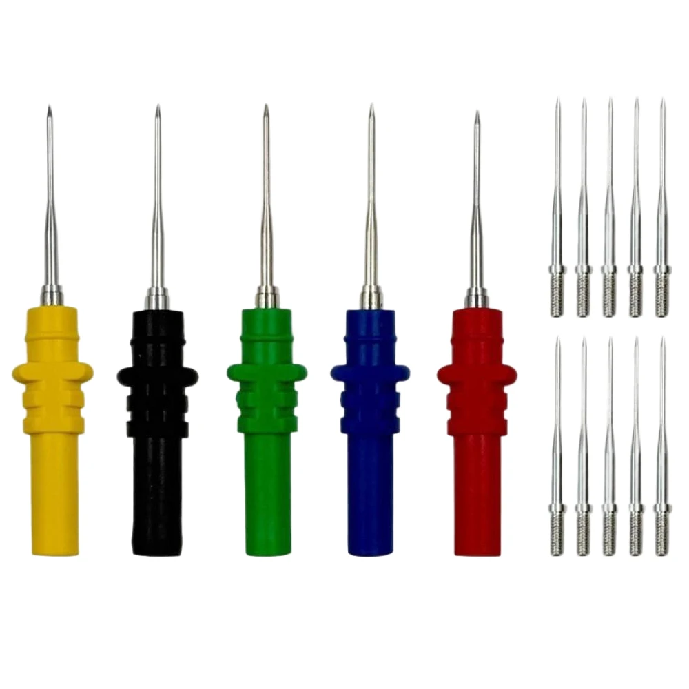 

15PCS/Set Automotive Diagnostic Test Probe Puncture Needles Oscilloscope Probe Pins Set Repair Tool Accessories Test Probes
