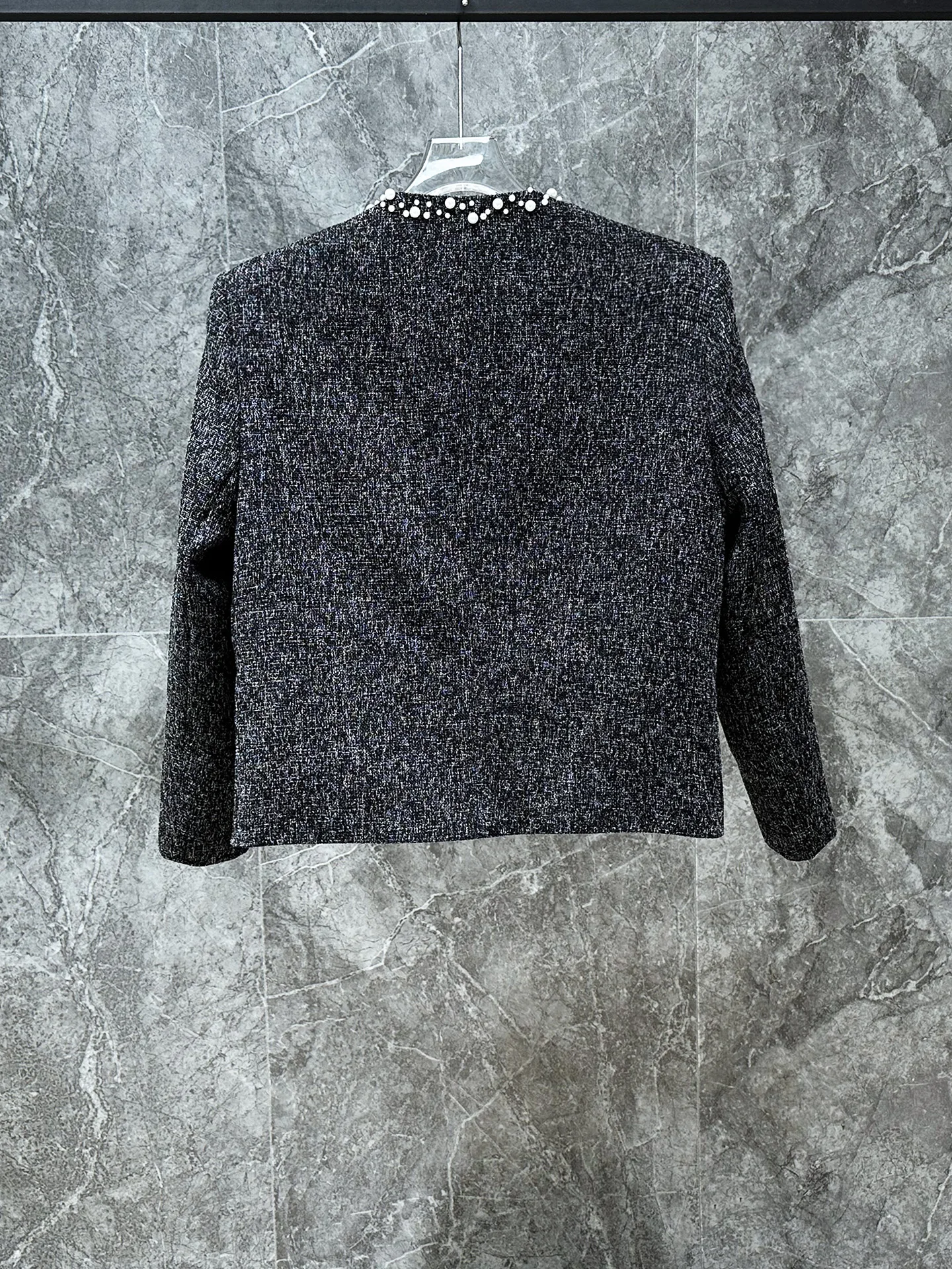 Mode coréenne lâche perle beau polyvalent Chic veste courte personnalisé hommes printemps automne rétro couleur unie loisirs manteau