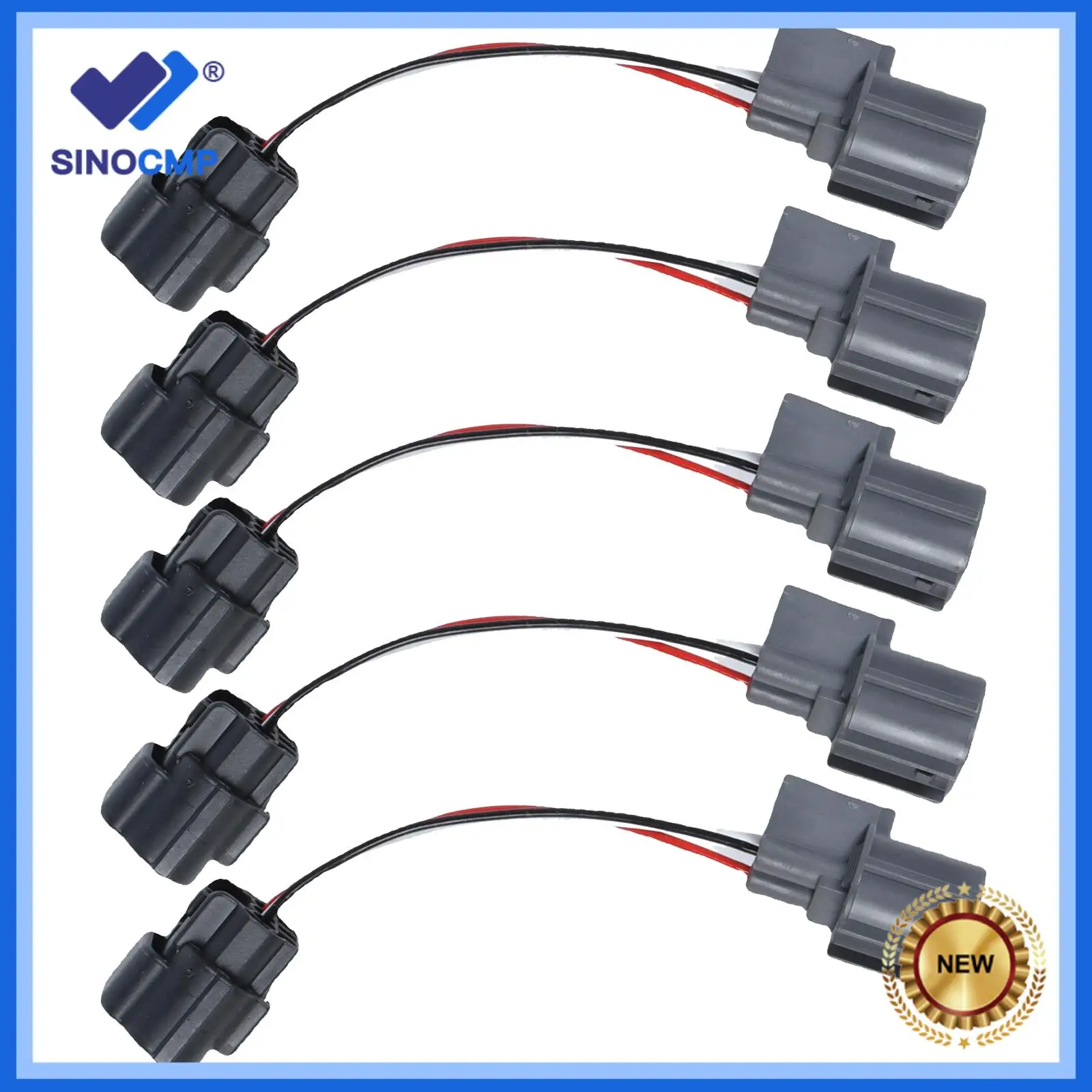 

5 шт. разъем преобразования датчика переключателя преобразования для экскаватора Kobelco SK-8 в SK-6 YN13E01522P1 YN13E01610P1