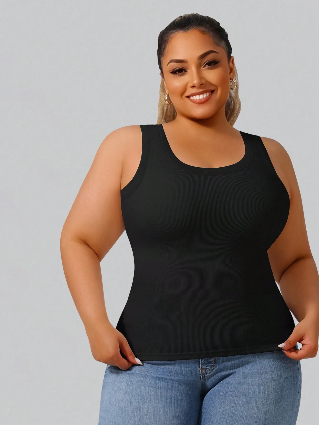Débardeur court côtelé très ex - Tank Top Ribbed avis et prix