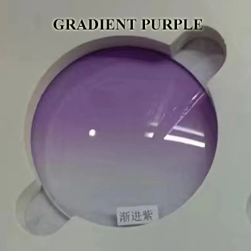 MR-8 Progressieve multifocale lens Kleurverloop Lens op sterkte Donkere tint Gekleurde oogkristallen zonnebril UV-beschermingsglas