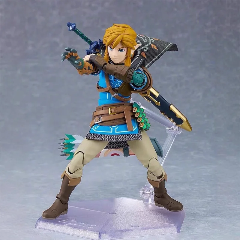Figma 626 زيلدا لينك عمل الشكل دموع المملكة التنفس جمع الهدايا عمل أرقام اللعب جمع نموذج الهدايا