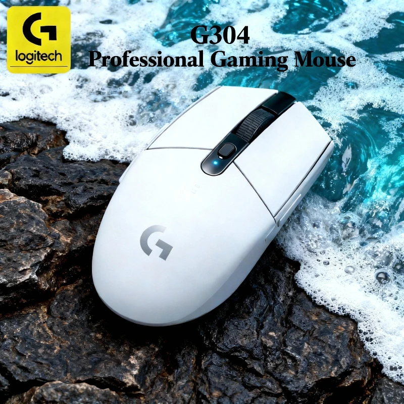 

[Стабильная работа] Беспроводная мышь Logitech G304, 12000 DPI, 6 программируемых кнопок, надежна в тех случаях, когда это очень важно.