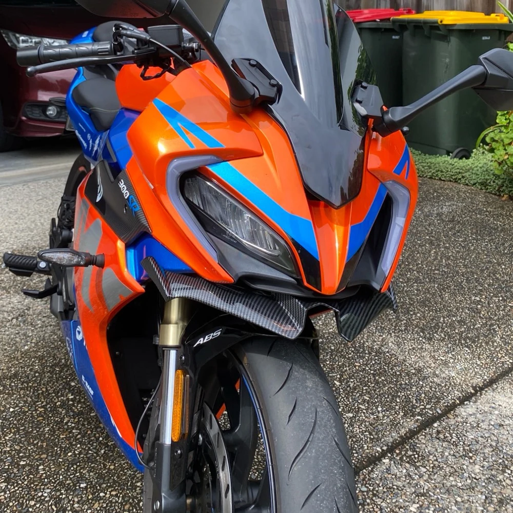 

Для CFMOTO CF MOTO 250SR 300SR SR 250 300 SR SR250 SR300 Обтекатель с фиксированным ветровым крылом, аэродинамическая крышка крыльев 2019-2024 2023 2022