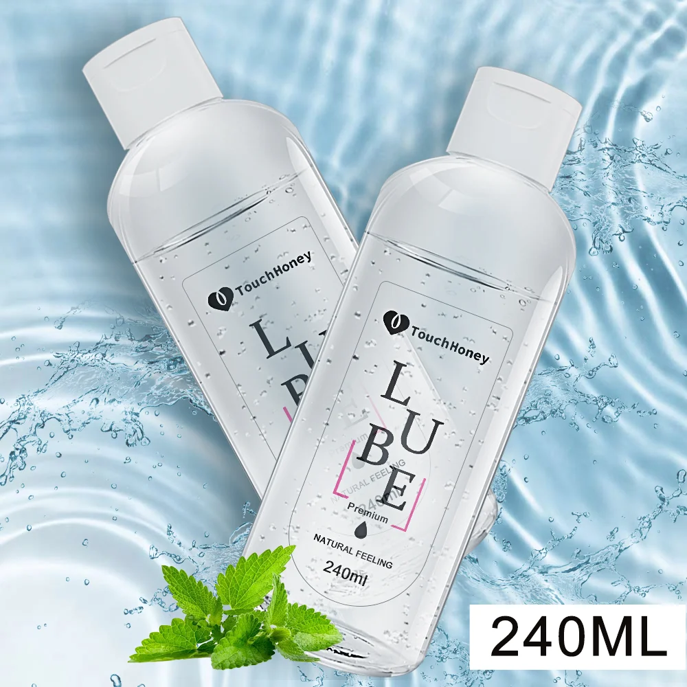 Natural Water Based Sexual Lubricant for Women Adult Vagina Pusssy Lube Men Gay Anal Sex Toy Gel Intimate Body Massage Oil 240ml view 2