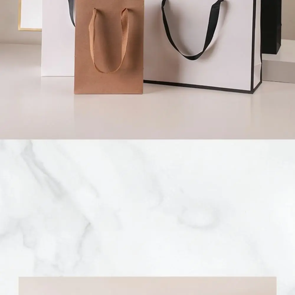 Fashion Paper Gift Bags Durable Shopping Retail Totes Custom Packaging Supplies For Clothing Boutique Jewelry Shop