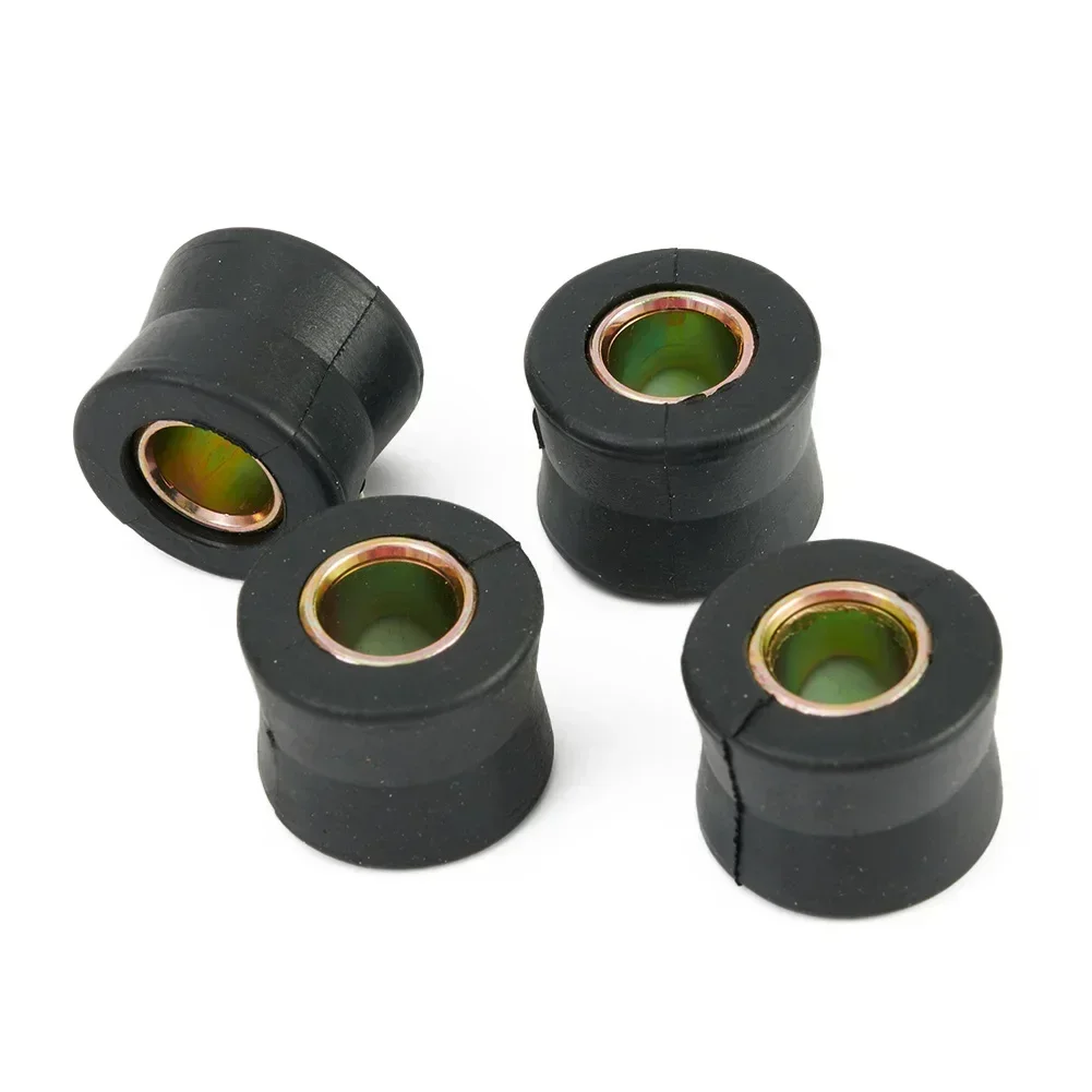 Bush Shock Absorber Rear Rubber Ring Bushing 10mm 6pcs Accessories Black Height 20mm High-quality Practical To Use