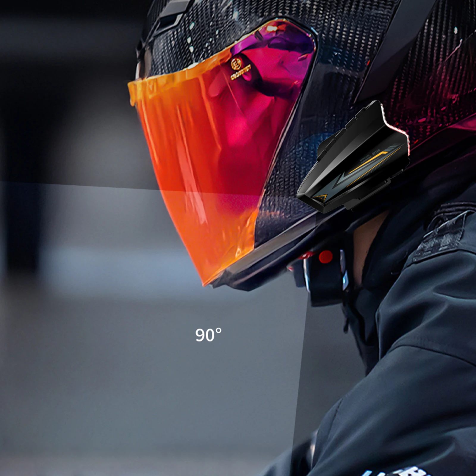 

Гарнитура BT для мотоциклетного шлема, водонепроницаемый динамик для мотоциклетного шлема с фонариком, наушники для шлема для всех шлемов