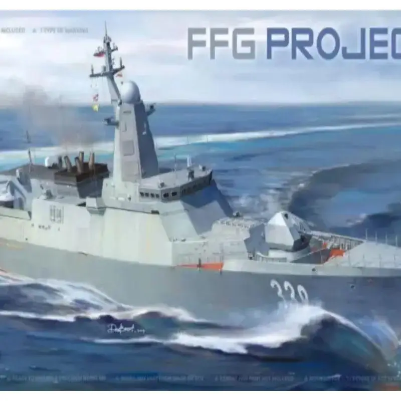

Сборочная модель TAKOM 6013 1/350 FFG Project 20380, модель козного производства