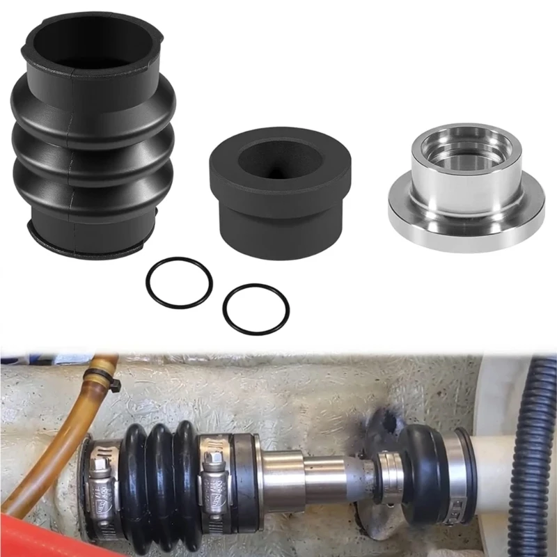 Carbon Seal Drive Line Rebuild Repair Kit & Boot for Sea-Doo 951 800 787 720 717 3D LRV XP 272-000-041 272-000-184