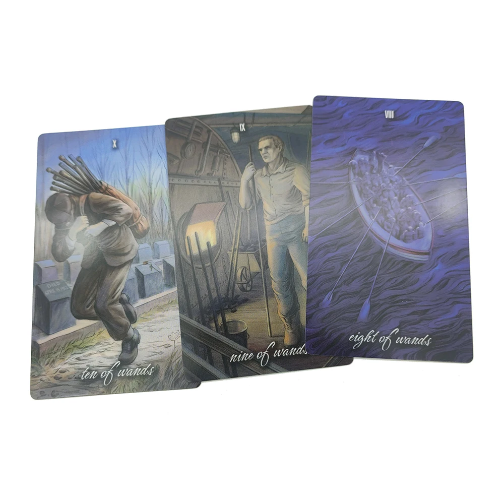 12×7CM Titanic Risen Spirits Tarot for Beginners with Guide Book