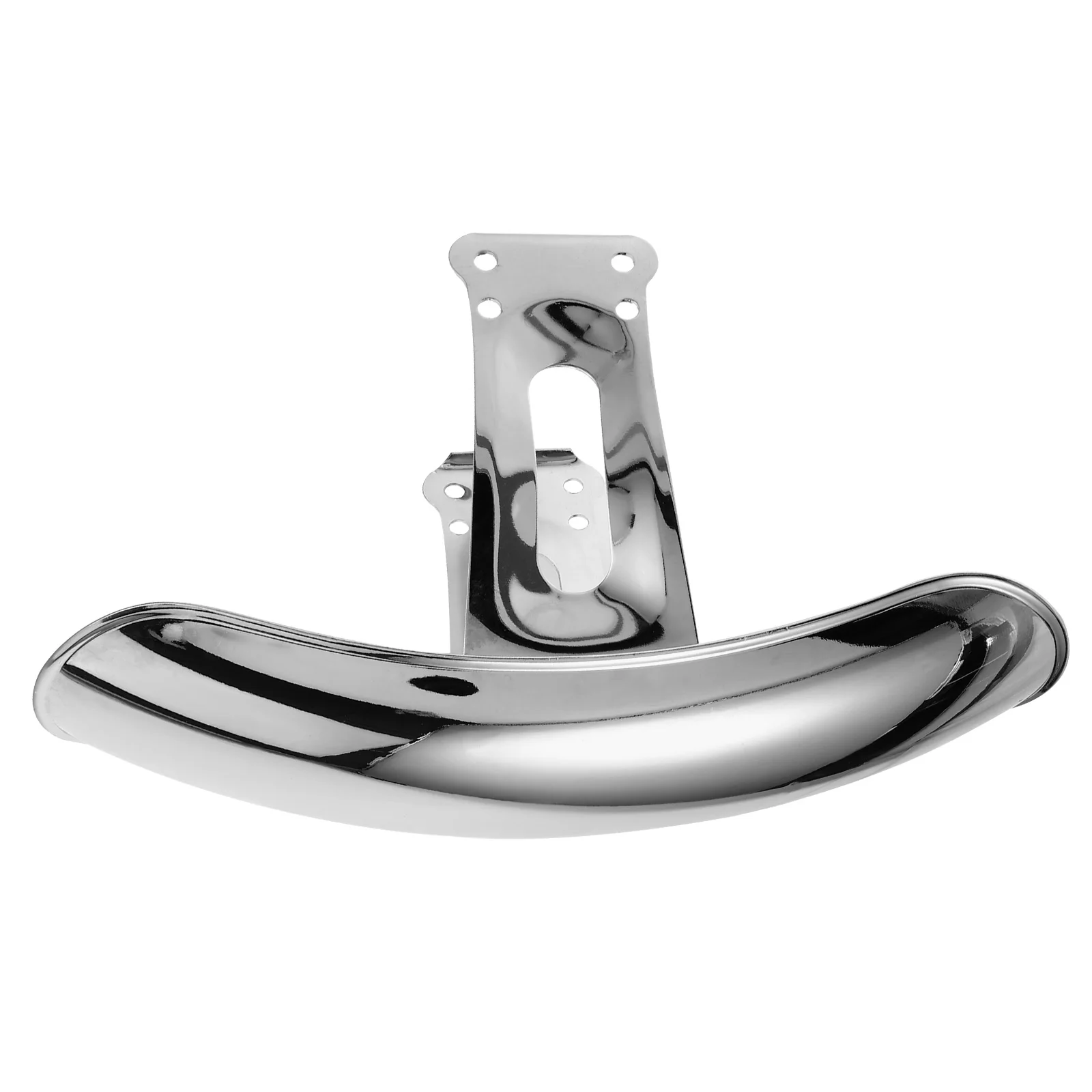 

Vintage Motorcycle Front Mudguard Sturdy Metal Durable Protection Compatible Various Models Shock Absorber For Diy Riders