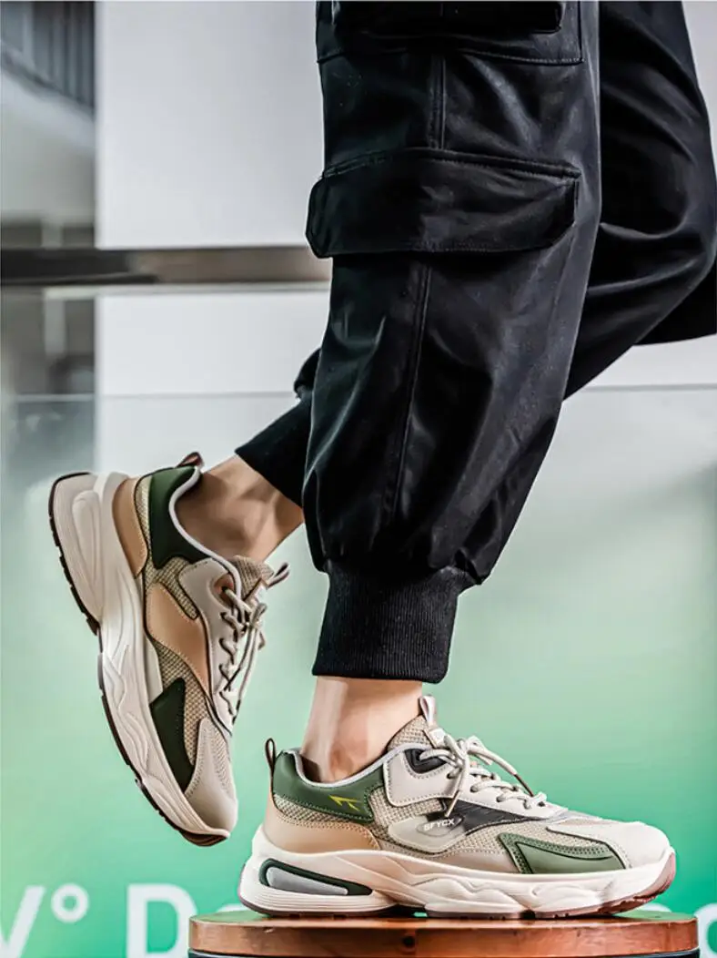 Lightweight Men's Casual Trainers Breathable Spring Summer Shoes_voghion.com
