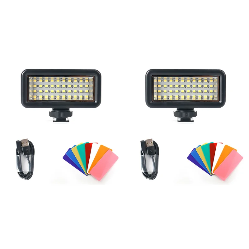 

ABGI-2X Waterproof Diving Light Underwater Lamp Photography Lighting For Gopro Cellphone Action Camera