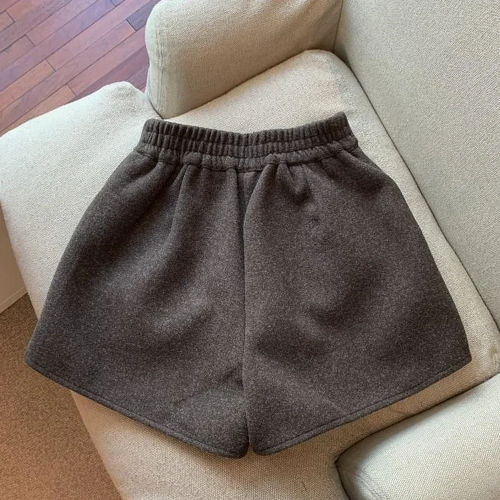 Casual Outings 2XL High Waist Casual Shorts Thickened Loose Shorts Casual Fit High Waist Design Slightly Elastic