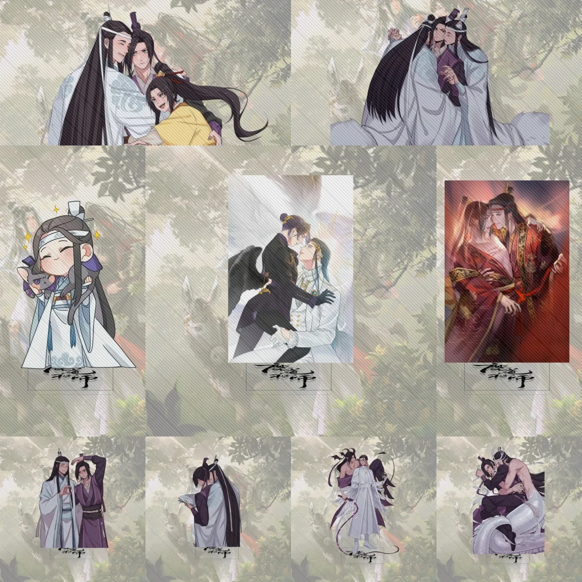 15 سنتيمتر أنيمي MO DAO ZU SHI BL الاكريليك حامل نموذج تأثيري شخصيات حلية اكسسوارات السلع جمع الهدايا #1