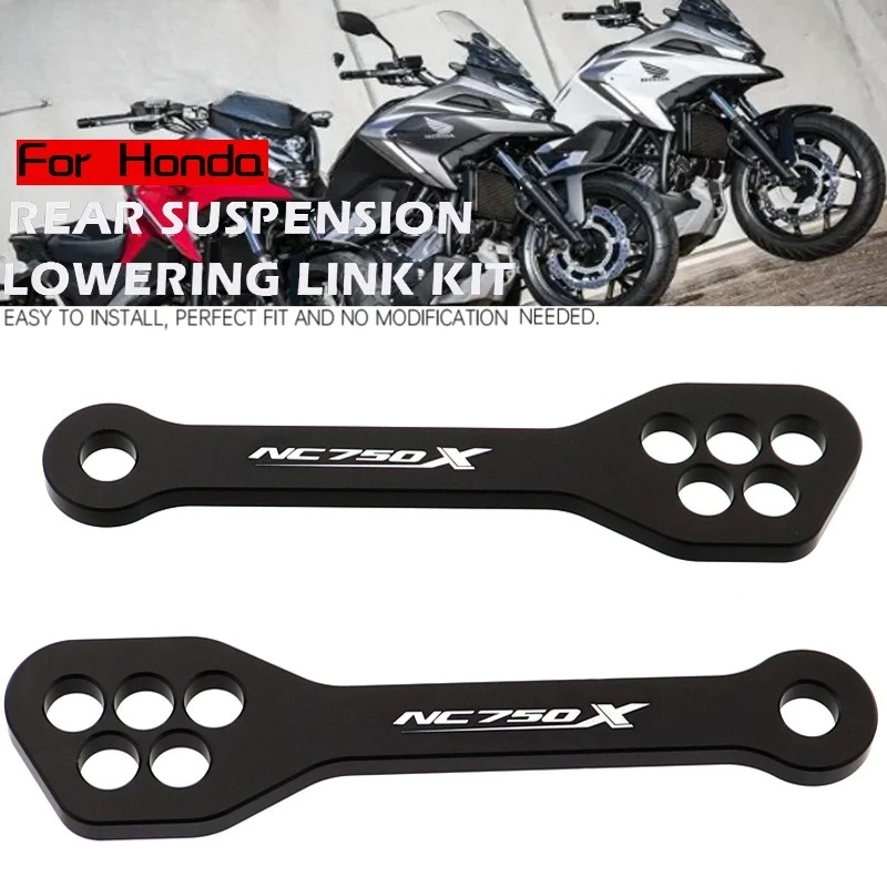 دراجة نارية الناهض لهوندا NC750X NC 750X تعديل الكلب العظام مقعد تعديل الارتفاع قوس تقليل ارتفاع المقعد الملحقات