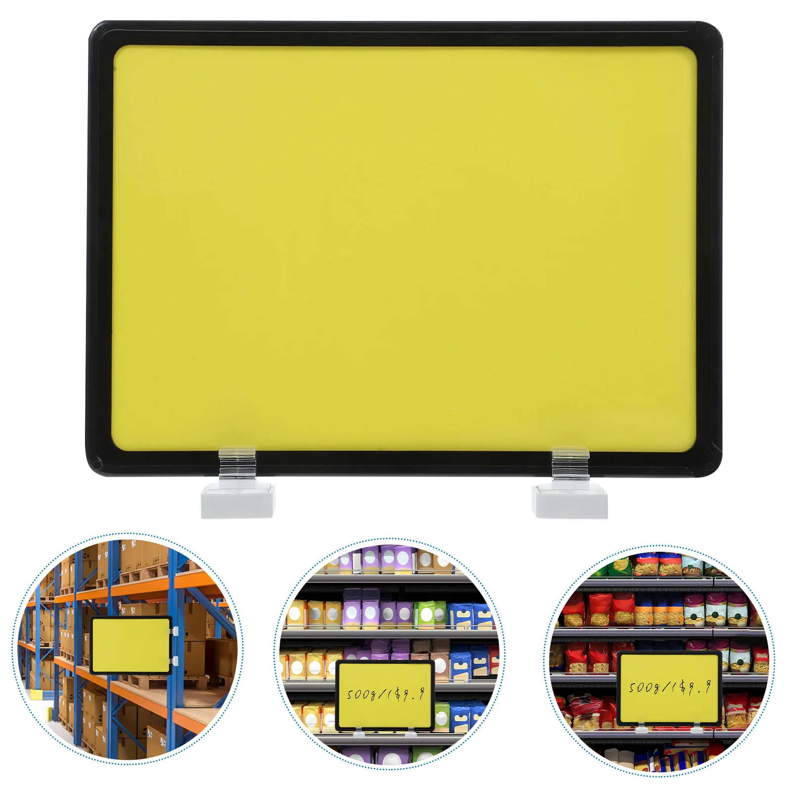 Magnetic Tags Labels Material Indicator Supermarket Price Warehouse Signs Shelf