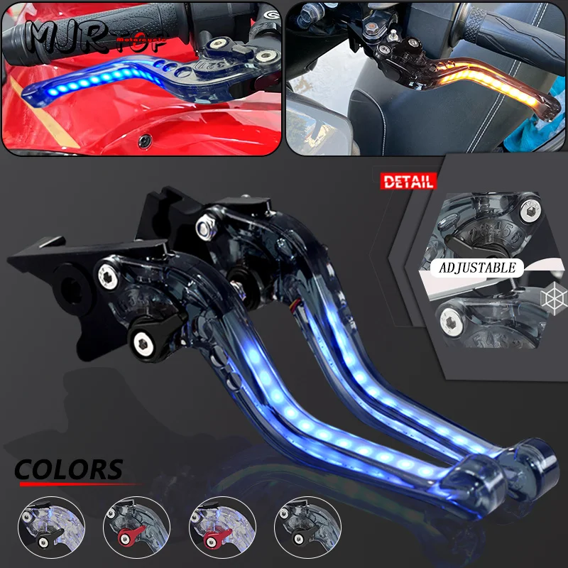 

Motorcycle Always-on Signal Turn Light Brake Clutch levers Handle For Z1000 ZX-10R Versys1000 ZX-6R ZX636R ZX6RR ZX9R