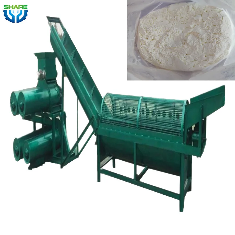 

Tapioca Making Small Cassava Garri Potato Flour Processing Machines for Sale