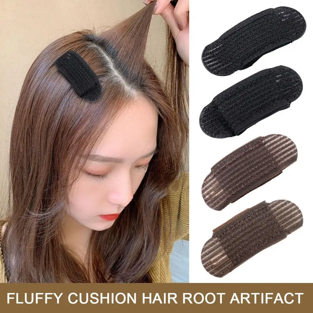 Ladies Breathable Fluffy Hair Clips Invisible Hair Pads Root Pads Sponge Professional Makeup Comb Princess Hair Styling Tools