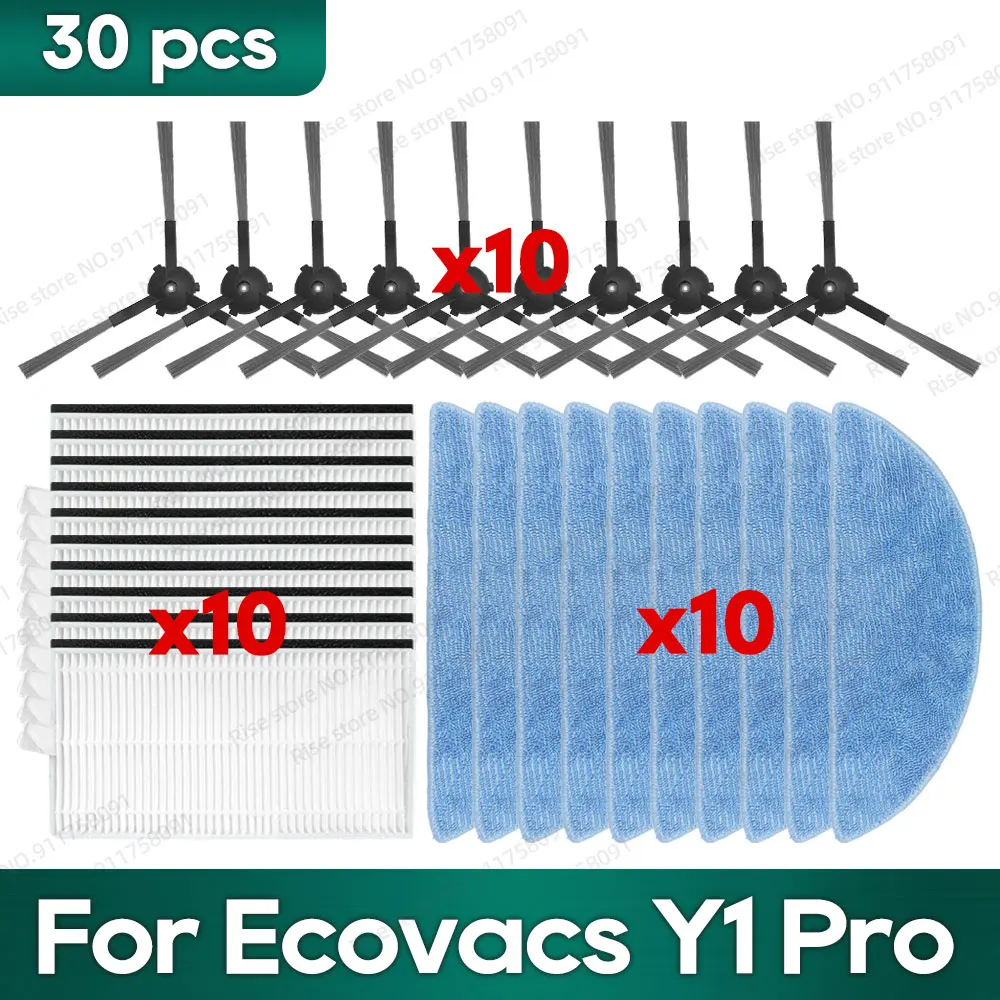 Fit for Ecovacs YEEDI Y1 Pro Robot Vacuum Accessories Mop Hepa Filter Main Side Brush Parts Replacement