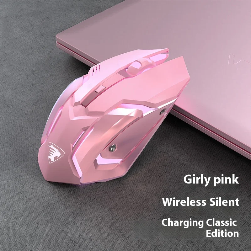 무선 블루투스 듀얼 모드 무소음 충전 게이밍 기계식 마우스 (e스포츠/사무용) - 저소음 클릭 마우스