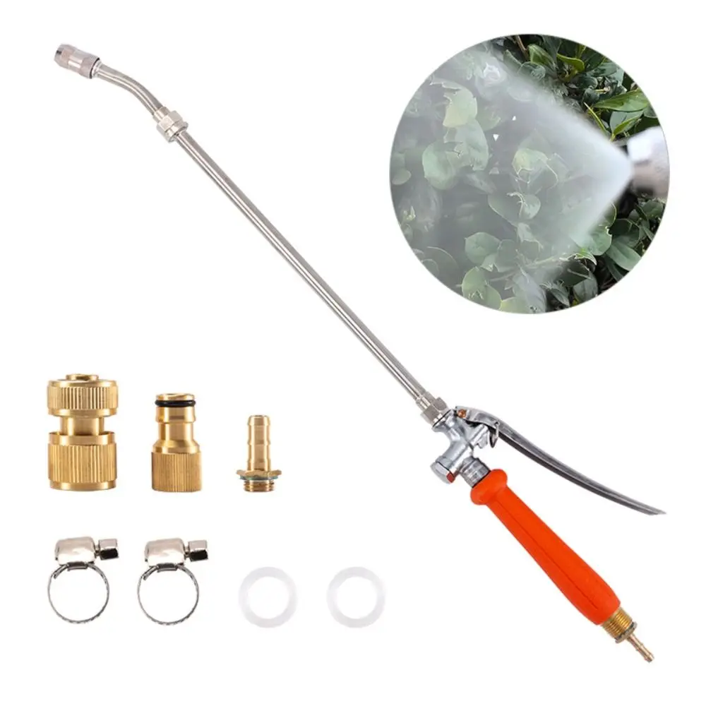 Universal Long Nozzle Sprayer Extension Rod Water Column Mist Mode Spray Head Watering Stainless Steel Agriculture Tools