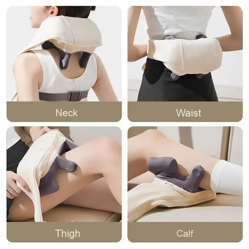 

Portable Wireless Shiatsu Neck and Shoulder Massager Release Shawl Device for Relaxation Rehabilitation Therapy Supplies
