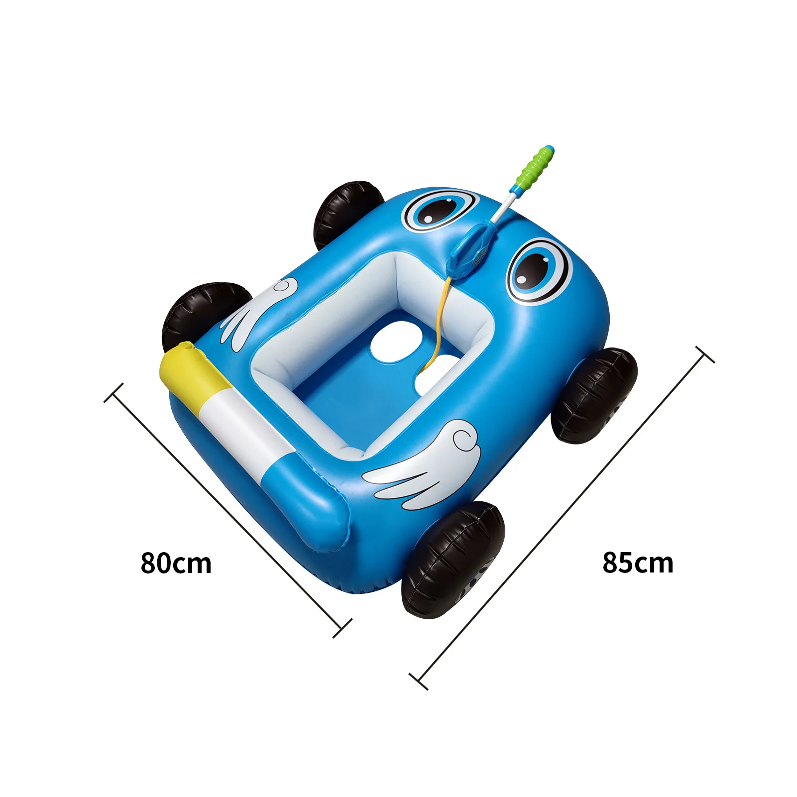 Inflatable car seat children's water spray swimming ring pool playing water gun toys water fire truck bumper car tank