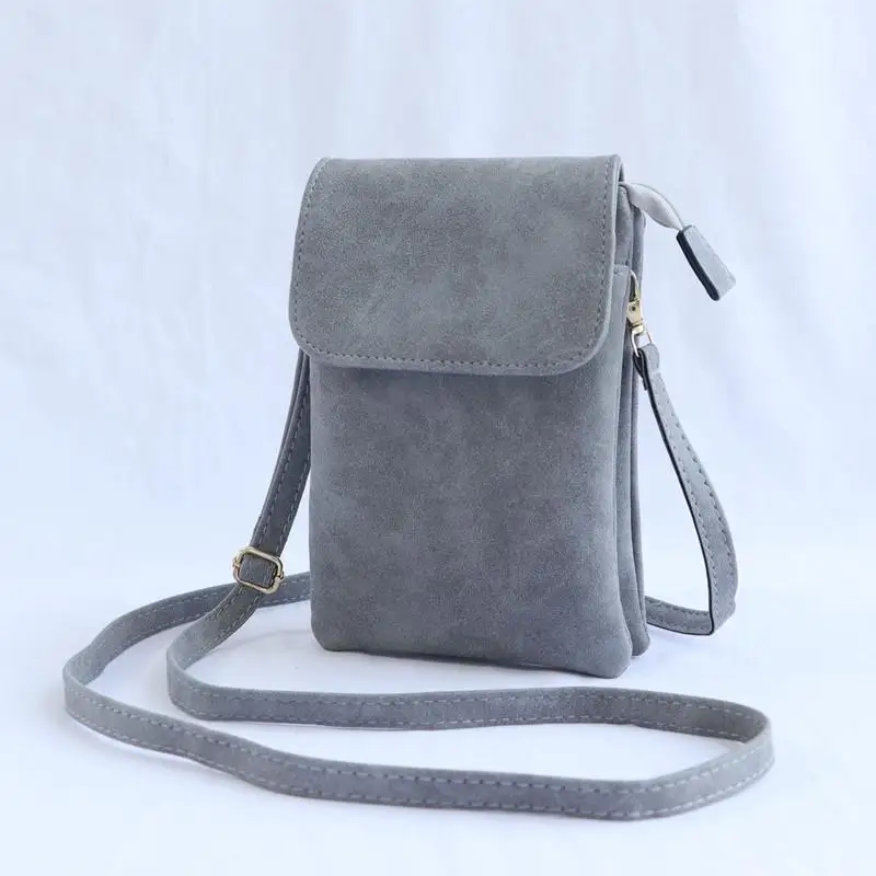 2027 New Retro Single Shoulder Crossbody Bag  Small Bag Multi Compartment Large Screen Mobile Phone Bag Women's Coin Purse
