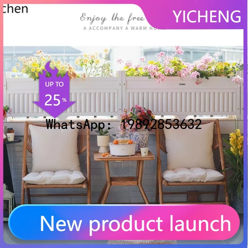 balcony table and chair combination leisure area layout foldable back chair courtyard one table and two chairs