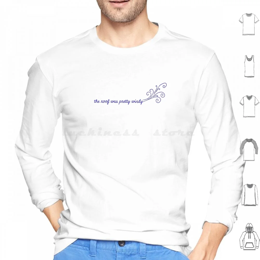 The Was Pretty Windy | 1D Lyrics Hoodie cotton Long Sleeve 1D Liam Payne Niall Horan Zayn Malik Harry Niall Zayn Louis Liam