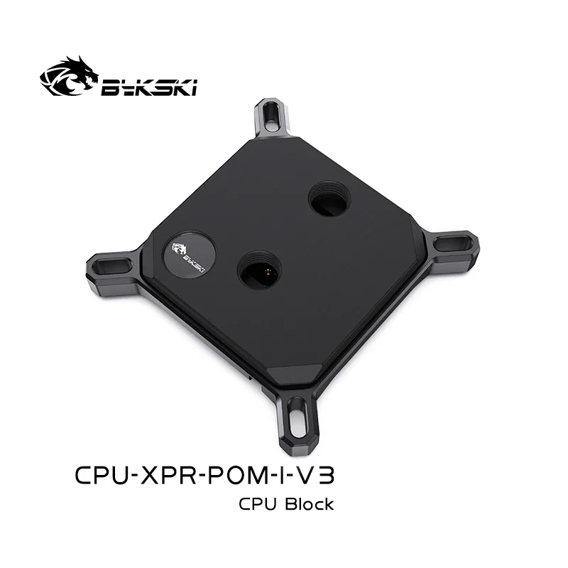 Bykski CPU Block Use for INTEL LGA115X 1200 1700 2011/AMD Ryzen 3/5/7 X470 X570 Water Cooler POM Radiator CPU-XPR-POM-I/M-V3