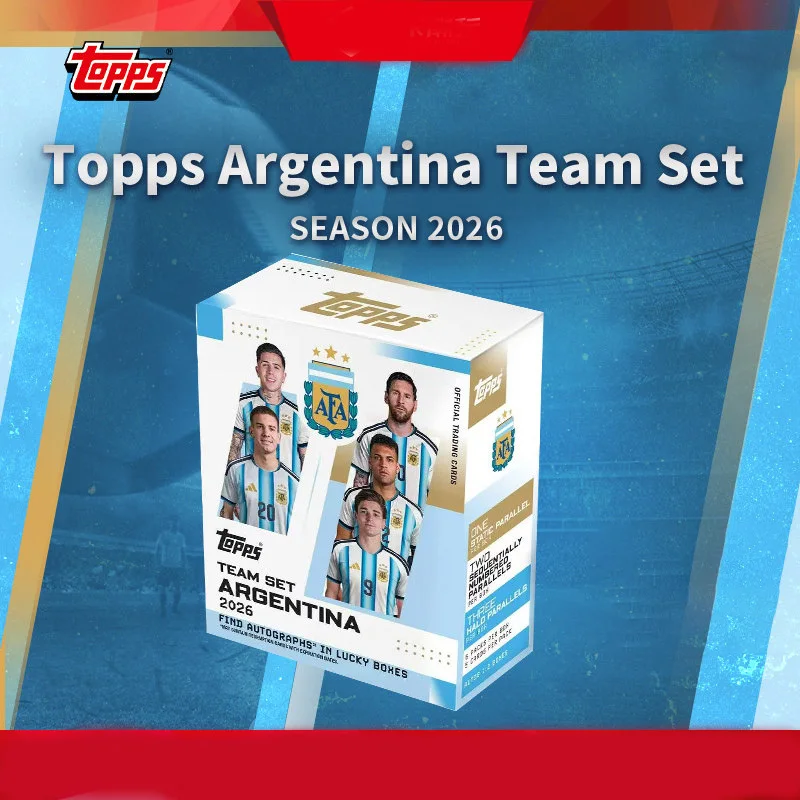 Authentic In-Stock 2026 Topps Argentina National Soccer Team Set: Star Cards Collectible Cards Blind Boxes