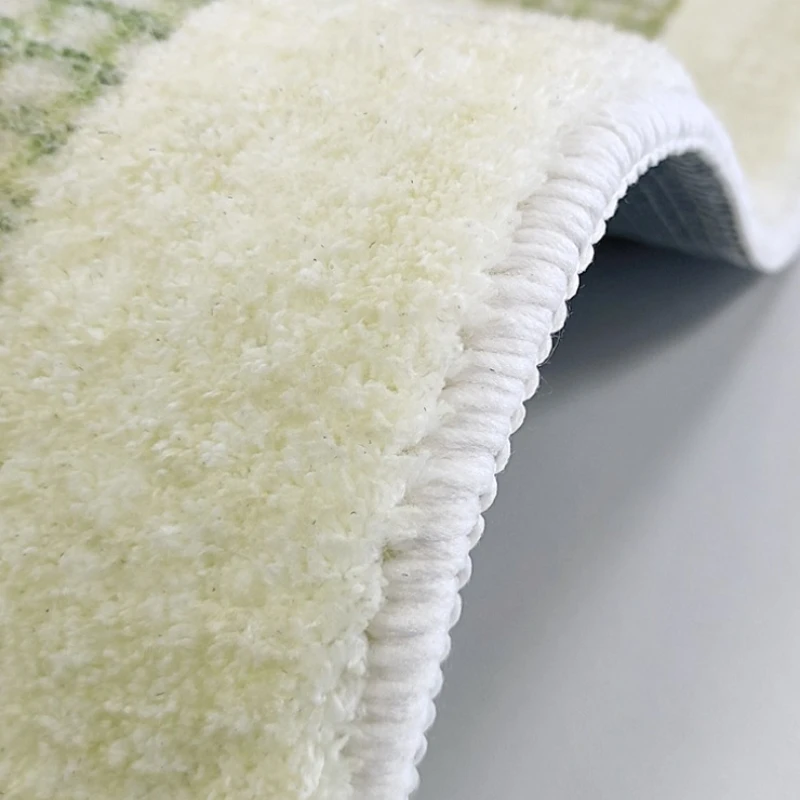 غير النظامية الأشكال السجاد لغرفة المعيشة الحديثة نمط ديكور غرفة نوم السجاد رشاقته صالة المضادة للانزلاق حصيرة رقيق أفخم السرير البساط #5