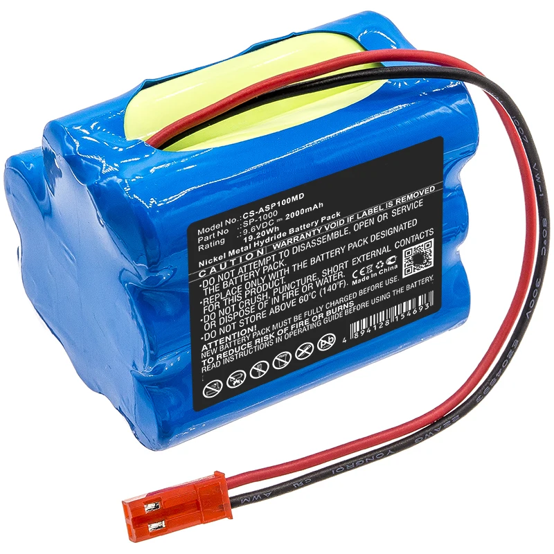Fanhua Battery for Annol E-205 fits SP-1000 Medical Replacement battery